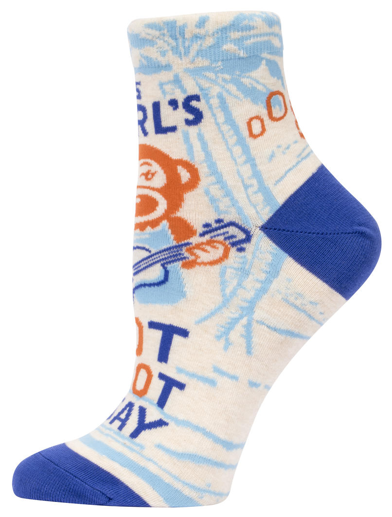 Blue Q - Ankle Socks - Girl's Got A Lot To Say