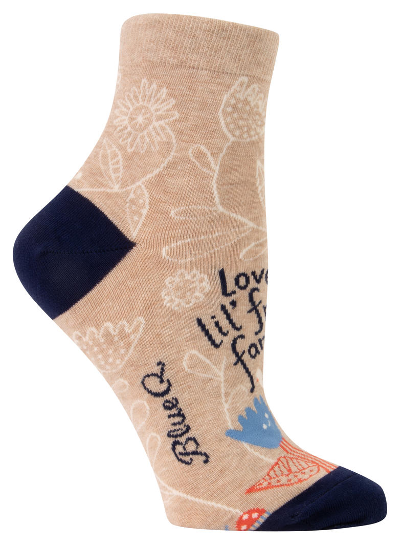Blue Q - Ankle Socks - Love my Li'l friend Family