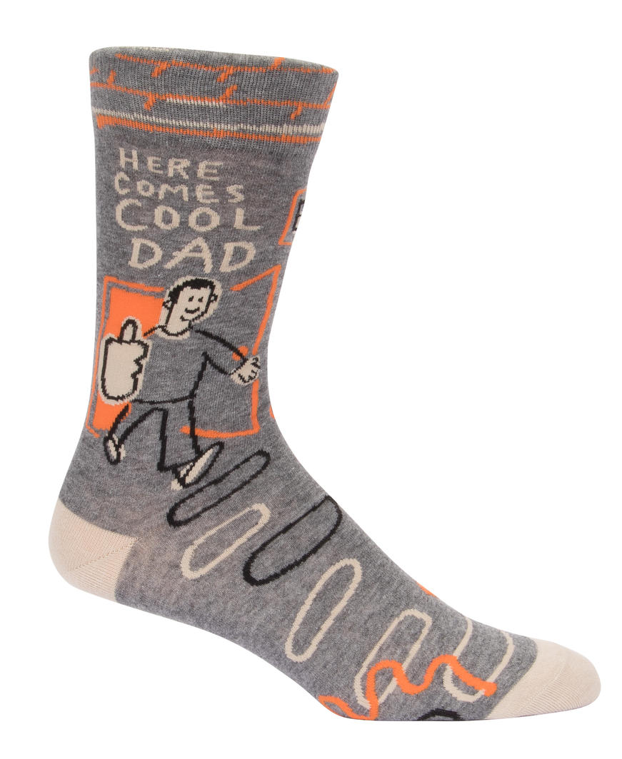 Blue Q - Men's Socks - Here Comes Cool Dad