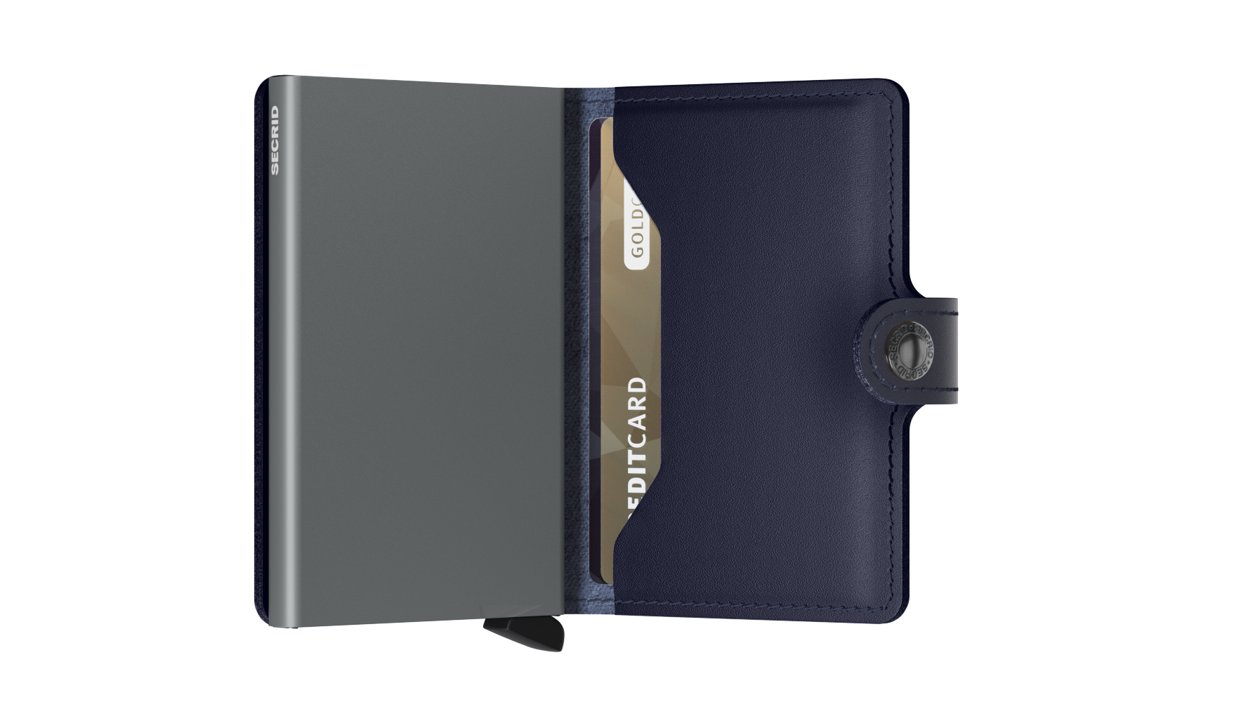 Secrid - Mini Wallet - Metallic Blue