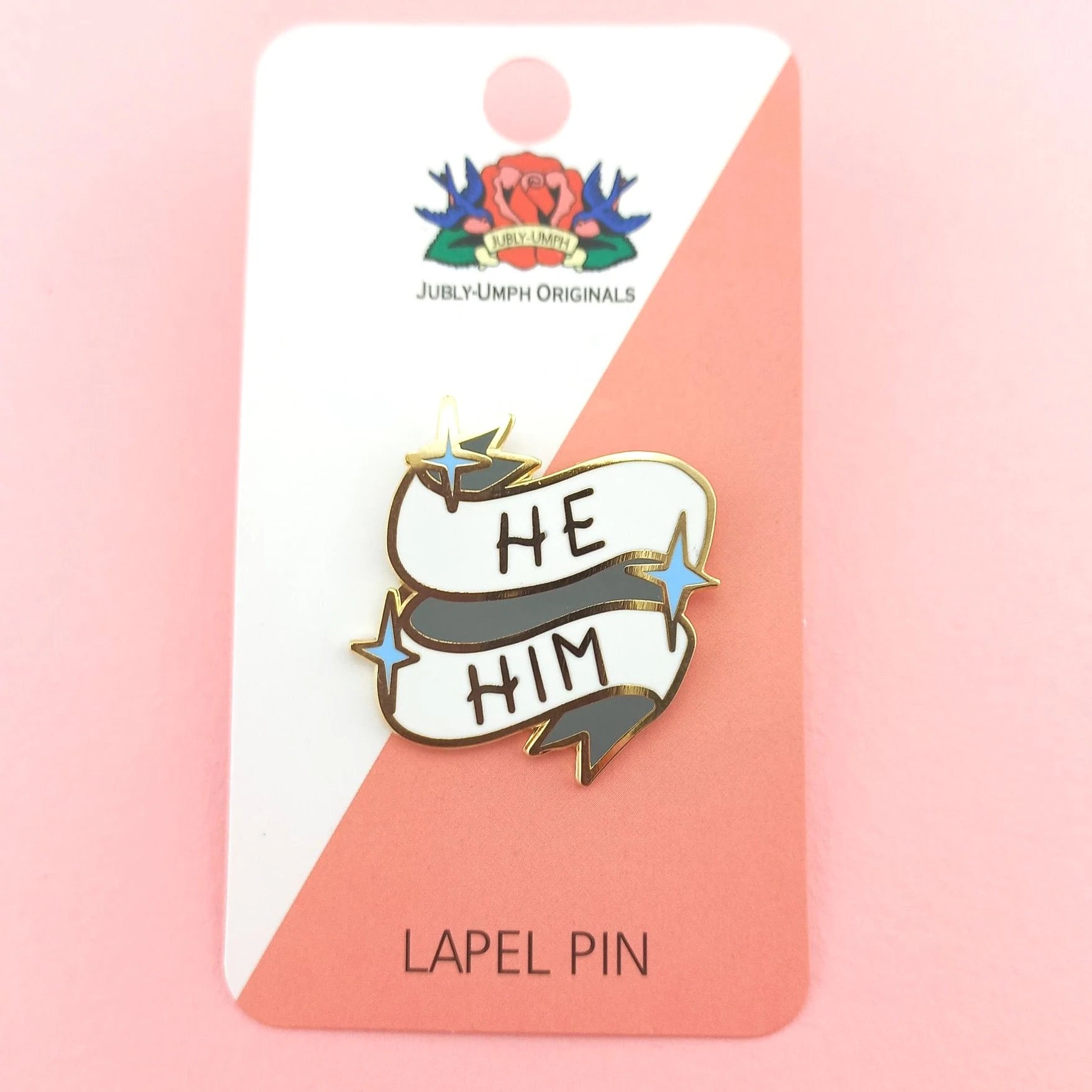 Lapel Pin - He/Him Pronoun
