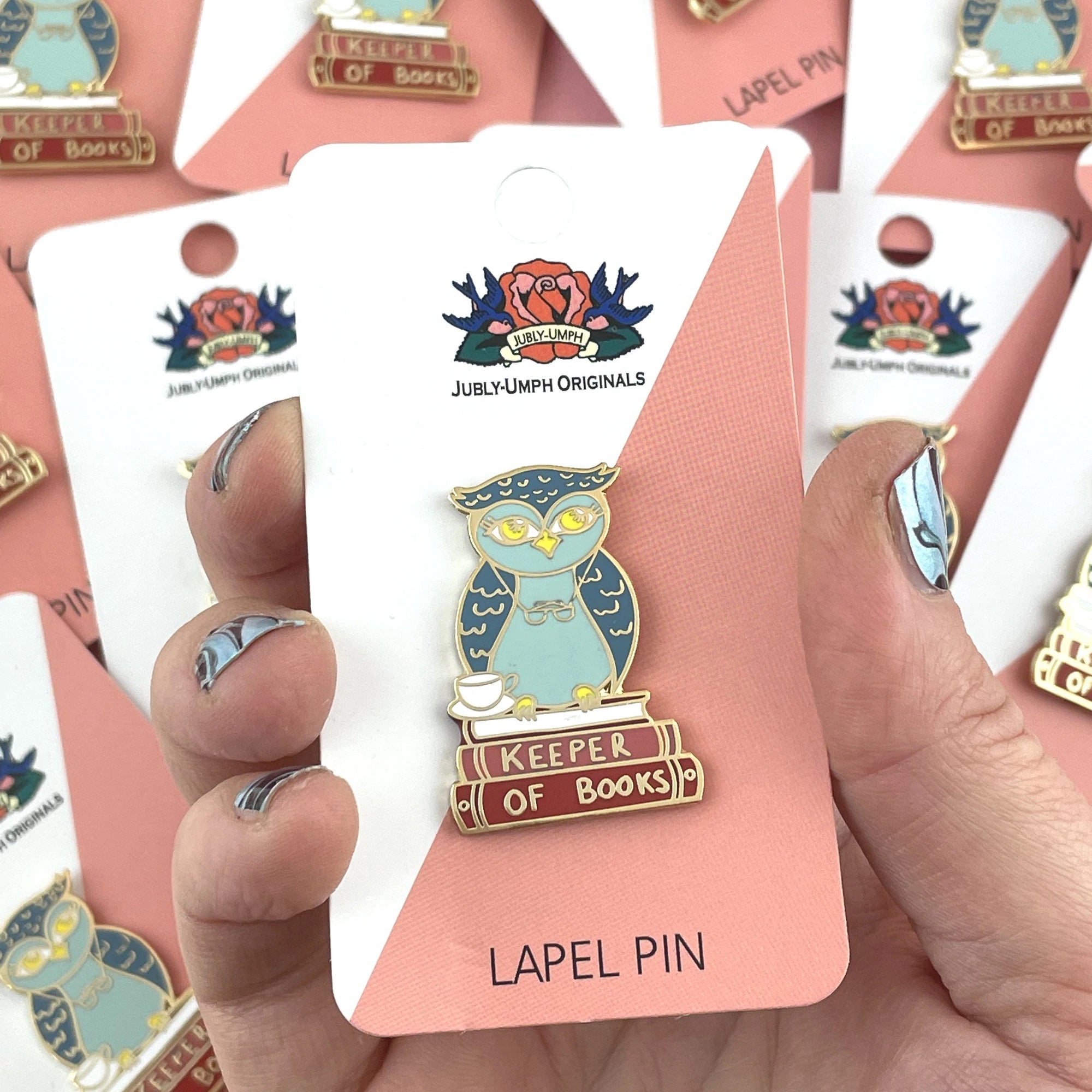Lapel Pin - Keeper of the Books