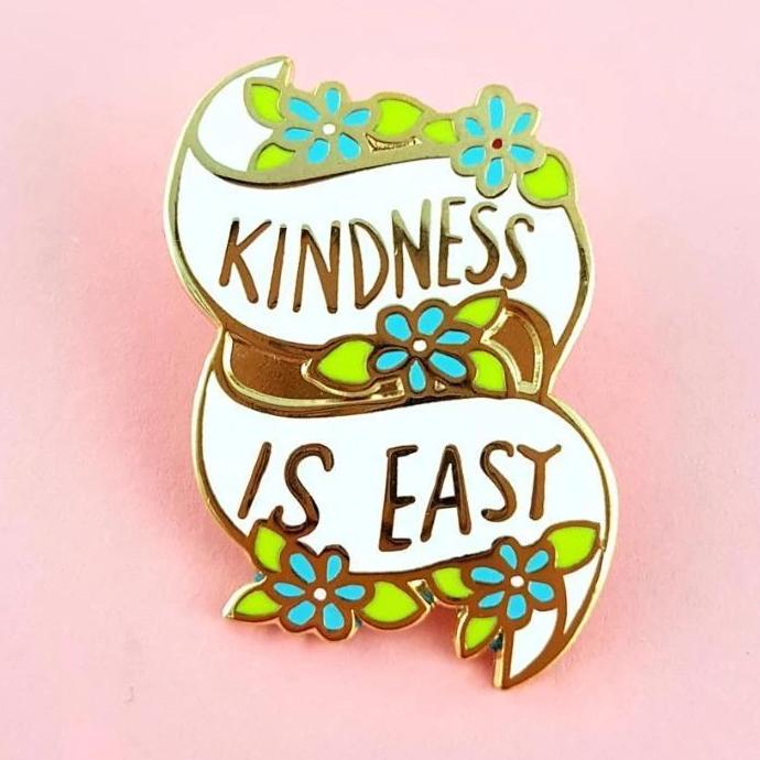 Lapel Pin - Kindness is Easy