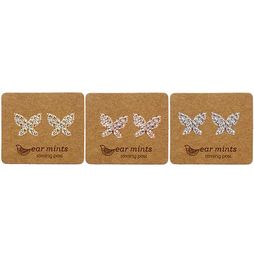 Ear Mints - Cubic Butterfly Studs
