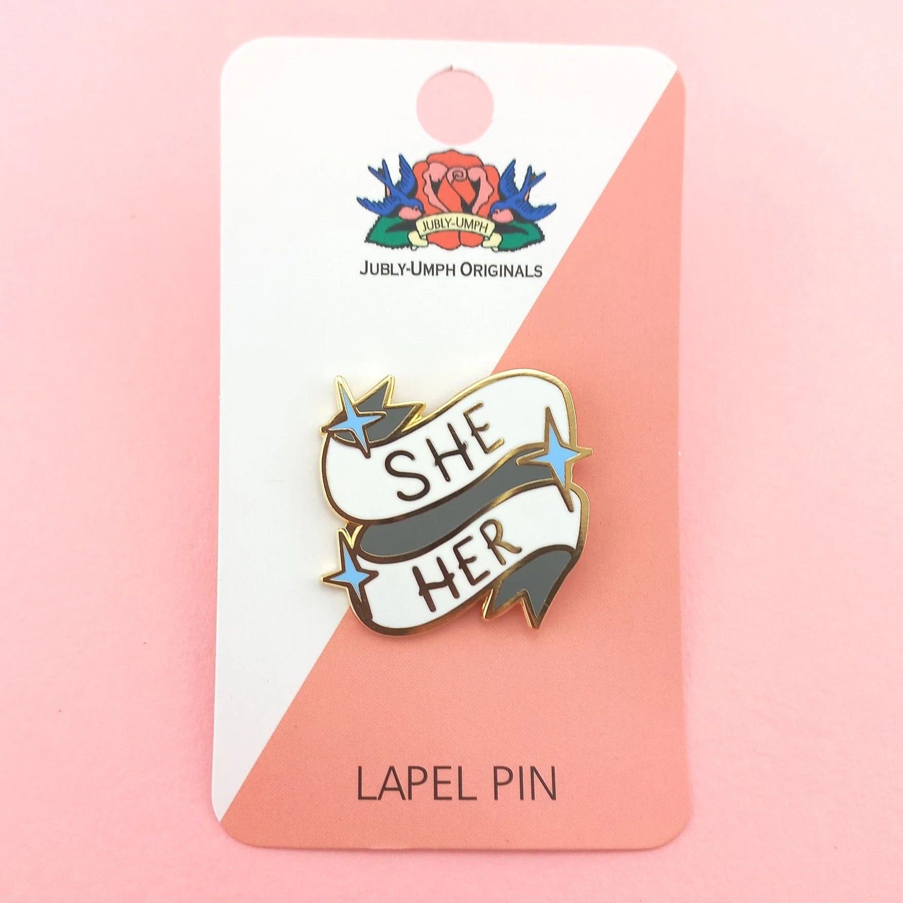 Lapel Pin - She/Her Pronoun