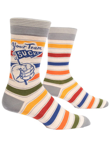 Blue Q - Men's Socks - Your Team Sucks